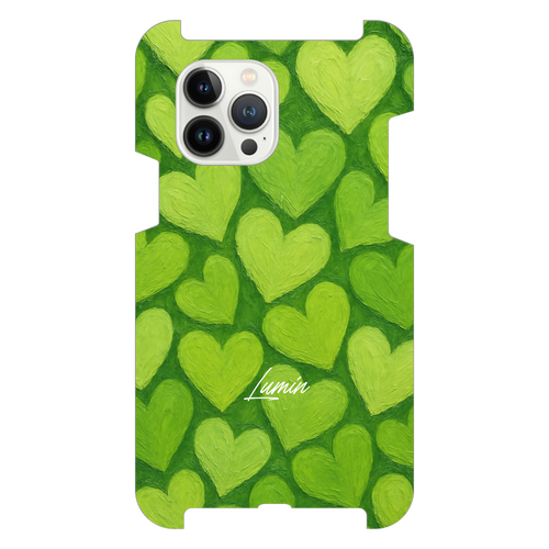 【数量限定】Lumin - Green Heart iPhone13 Pro Max