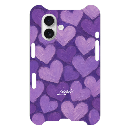 【数量限定】Lumin - Purple Heart iPhone16