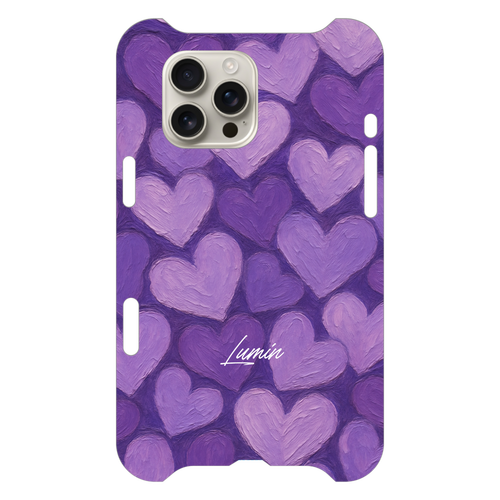 【数量限定】Lumin - Purple Heart iPhone16 Pro Max