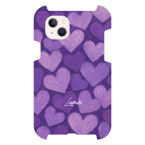 【数量限定】Lumin - Purple Heart iPhone14 Plus