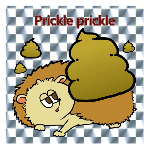 「Prickle prickle vol.26」キラキラシール シルバー キラキラシール　シルバー