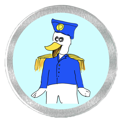 海軍アヒルさん アルミスクリュー缶(S)