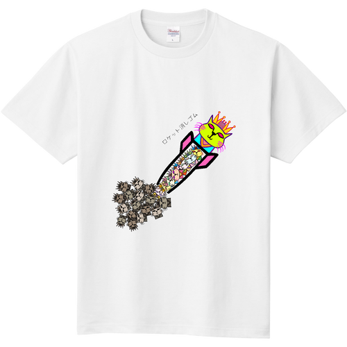 ロケット消しゴム 定番Ｔシャツ