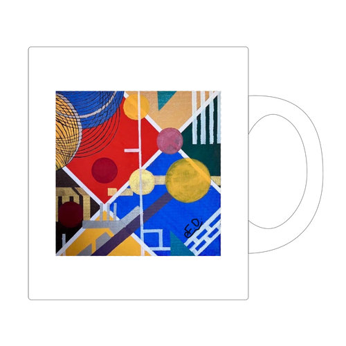 F.Dデザイン 「明彩」マグカップ ワンポイント マグカップ