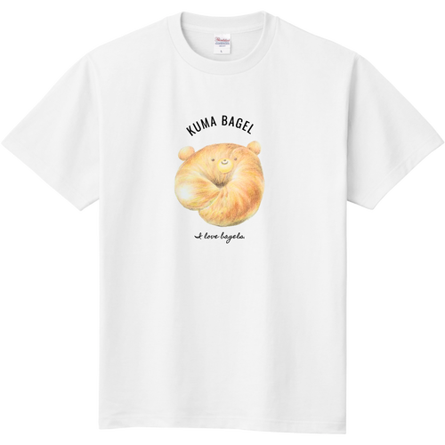 くま ベーグル･Tシャツ 定番Ｔシャツ