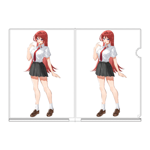 ナターシャ(RED PRICE)のクリアファイル A4フルグラフィッククリアファイル