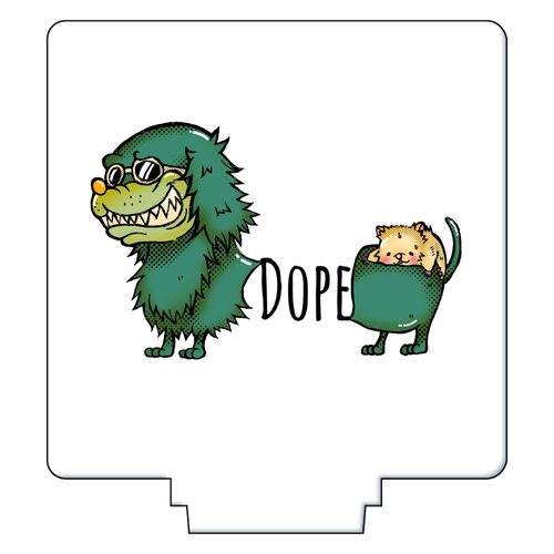 HBOMアクスタ アクリルフィギュア正方形(50×50mm)