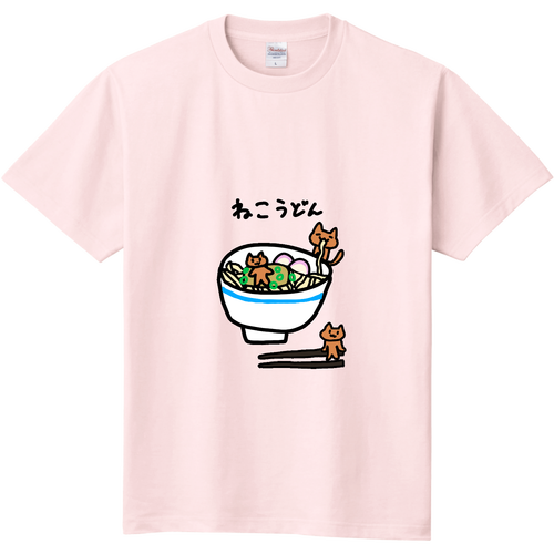 ねこうどん 定番Ｔシャツ