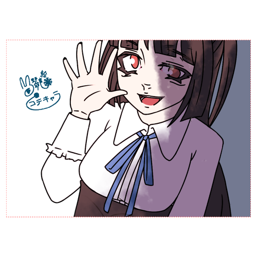 雪野鈴竜（表と闇）タブレットケース汎用Mサイズ タブレットケース汎用Mサイズ