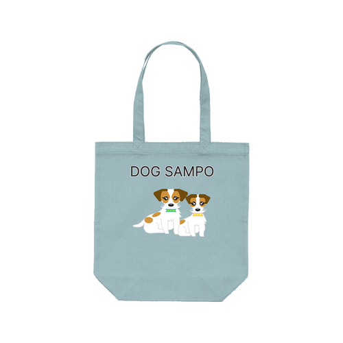犬のSAMPO レギュラーキャンバストートバッグ(M) (フルカラー転写プリント)