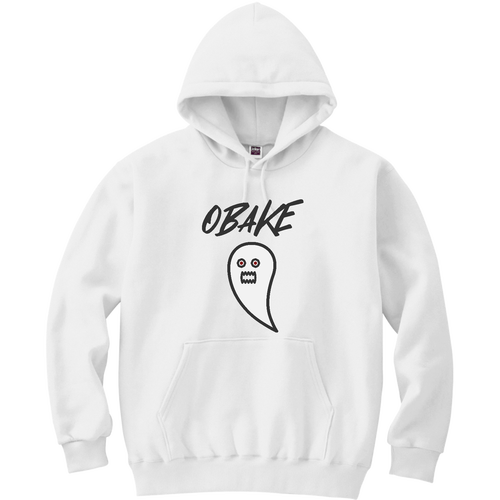 【OBAKE】#3 軽量プルパーカー (長袖プリント)