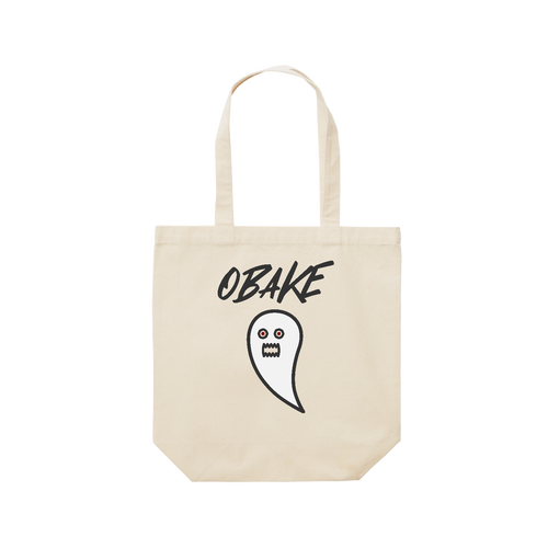 【OBAKE】#3 レギュラーキャンバストートバッグ(M) (フルカラー転写プリント)