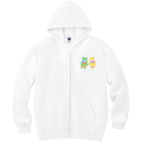 froggirls 軽量ジップアップパーカー