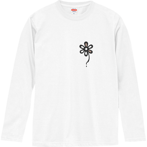 キミのために枯レシ。 ロングスリーブTシャツ