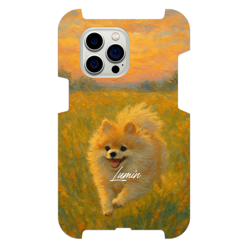 Lumin - Running Pomeranian iPhone15 Pro Max