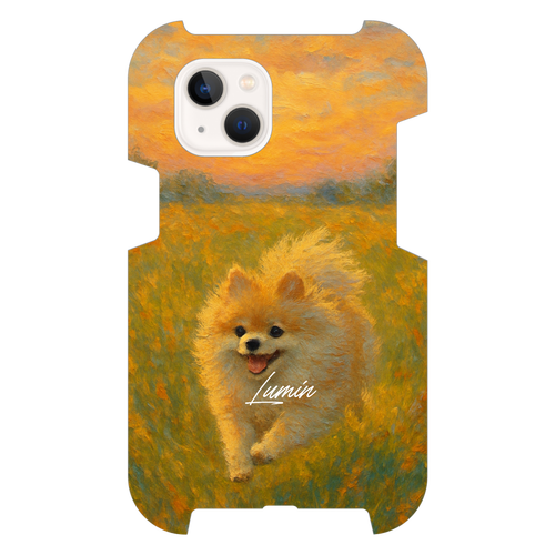 Lumin - Running Pomeranian iPhone14