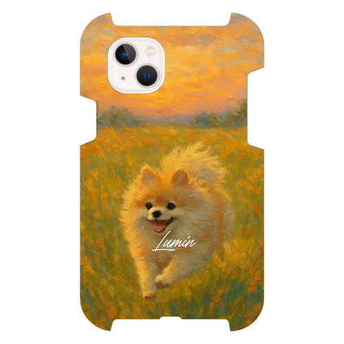 Lumin - Running Pomeranian iPhone14 Plus