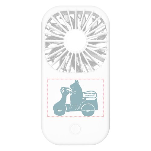 使ってないけど使用中バイク編Ｃ：文字なし：ねこのひげあつめ。 ポータブルスタンドファン