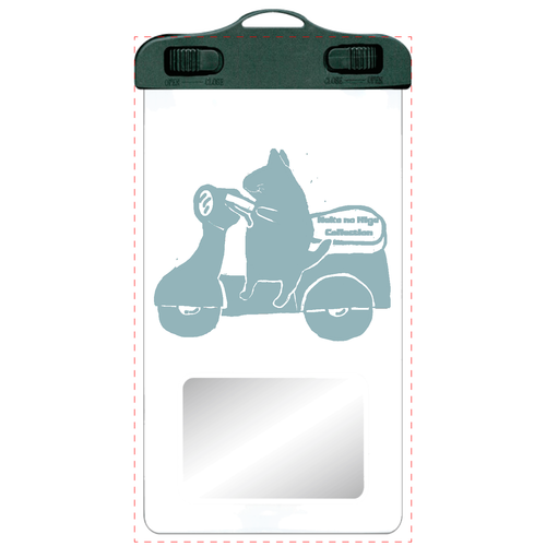 使ってないけど使用中バイク編Ｃ：文字なし：ねこのひげあつめ。 SPC06(防水スマホケース)