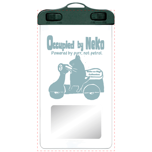 使ってないけど使用中バイク編Ｃ：ＵＳ：ねこのひげあつめ。 SPC06(防水スマホケース)