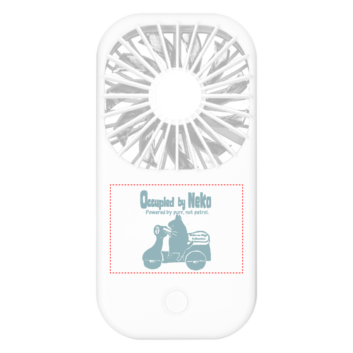 使ってないけど使用中バイク編Ｃ：ＵＳ：ねこのひげあつめ。 ポータブルスタンドファン