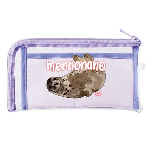 Meno is an idol nano メッシュポケットクリアロングポーチ