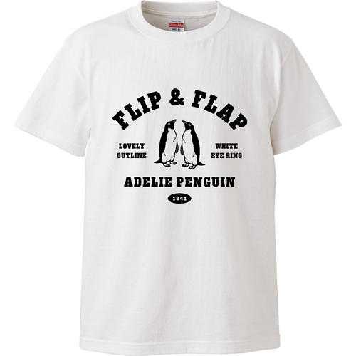アデリーペンギン ハイクオリティーTシャツ