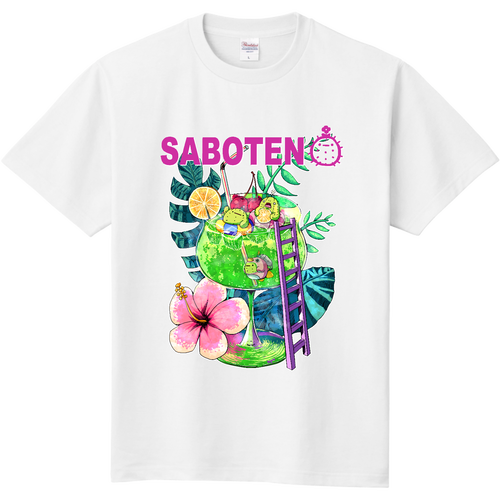 「SABOTEN」Tシャツ 定番Ｔシャツ