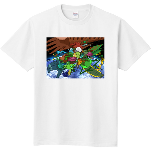 古代生物爆誕 定番Ｔシャツ