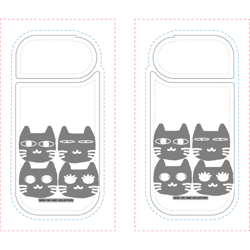 ぐれぐれきょうだいＢ：ねこのひげあつめ。 IQOSケース
