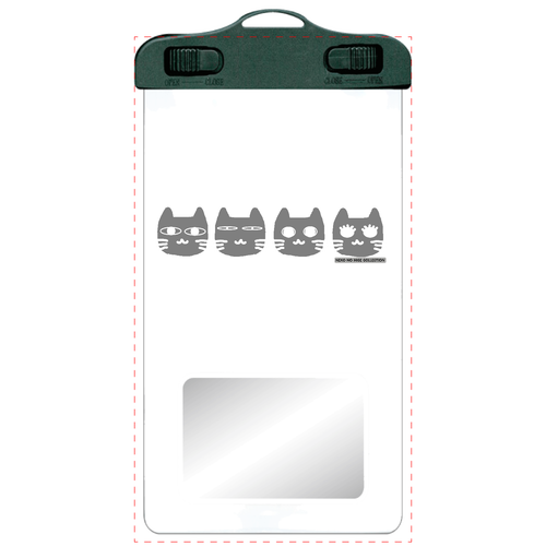 ぐれぐれきょうだいＡ：ねこのひげあつめ。 SPC06(防水スマホケース)