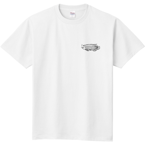 アロワナ愛好家(左胸ver.) 定番Ｔシャツ