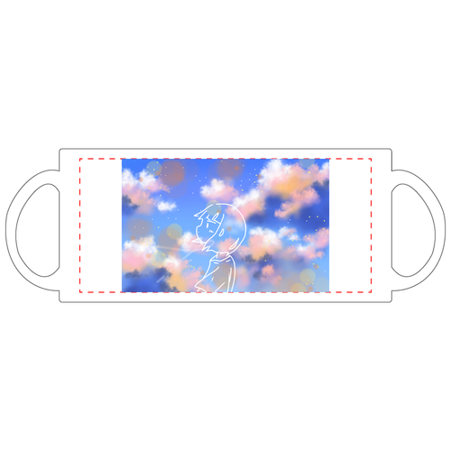 染めてみてよ 定番マグカップ