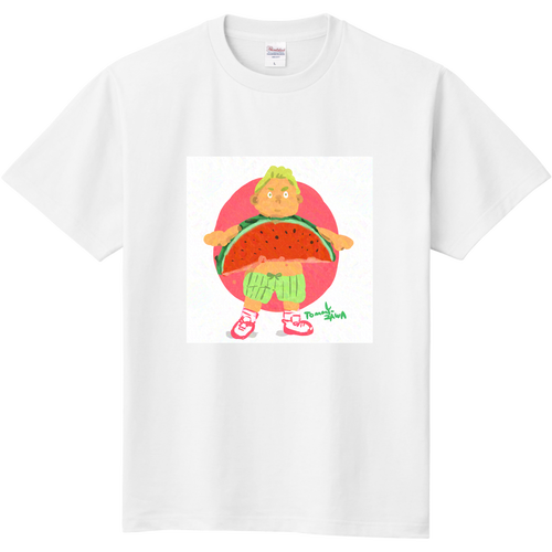 スイカになりたいボーイ定番Tシャツの商品購入ページ