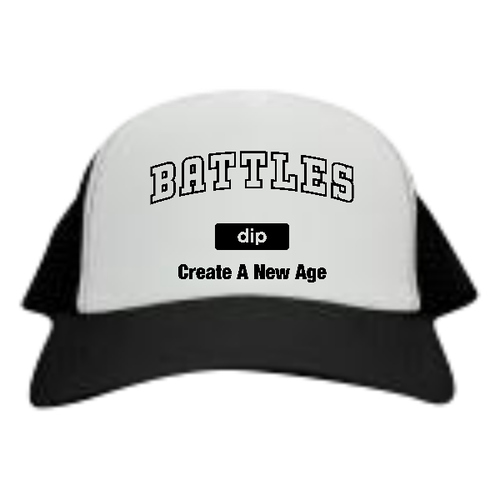 dip BATTLES カレッジメッシュキャップ メッシュキャップ