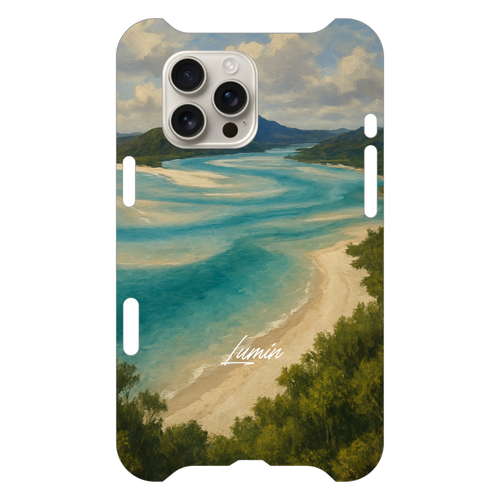 Lumin - Whitehaven Beach iPhone16 Pro Max