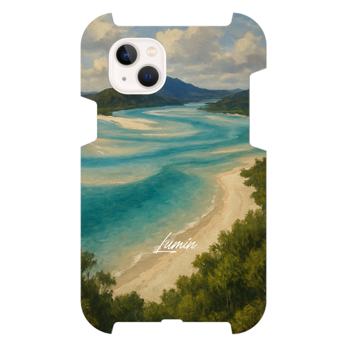 Lumin - Whitehaven Beach iPhone14 Plus
