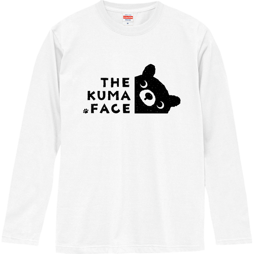 THE KUMA FACE こぐま ロングスリーブTシャツ
