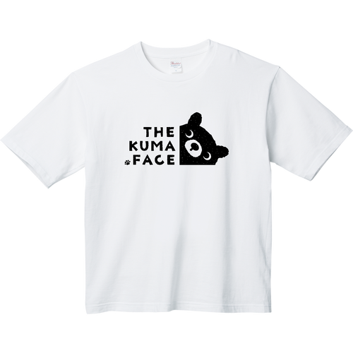 THE KUMA FACE こぐま ヘビーウェイト ビッグシルエットTシャツ