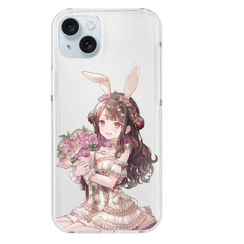 【オリラボ限定】デビュー1周年グッズ - スマホケース iPhone15 Plus (透明) (ハードケース)