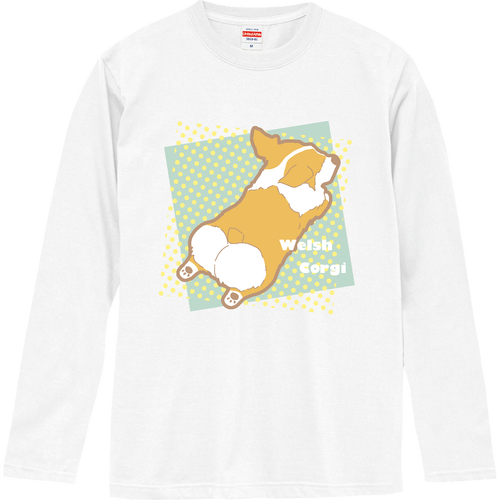 Welsh Corgi ロングスリーブTシャツ