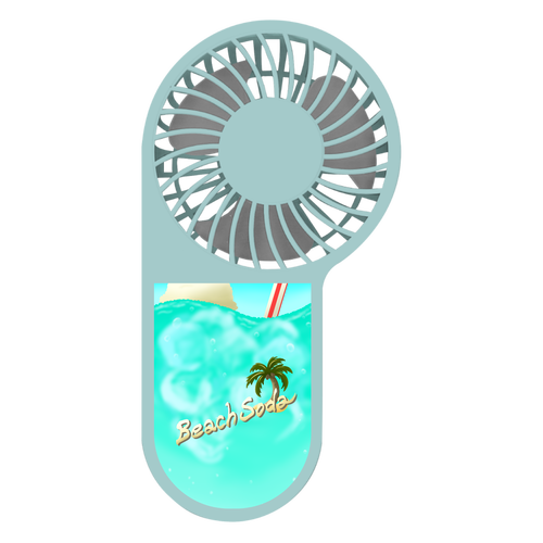 Beach Soda (ビーチソーダ) コンパクトハンディUSBファン