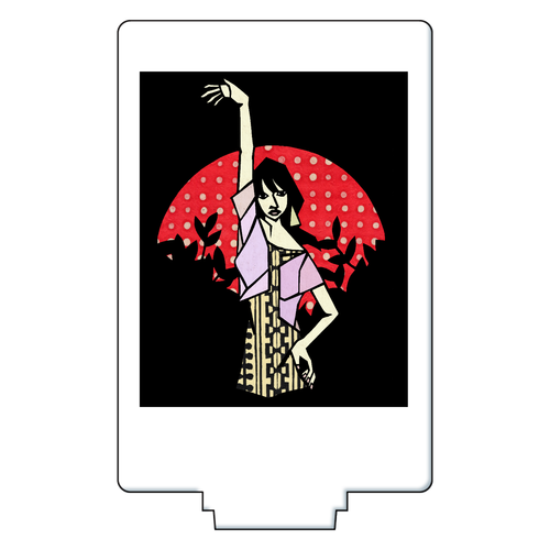 ライジングサン アクリルフィギュア長方形(50×75mm)