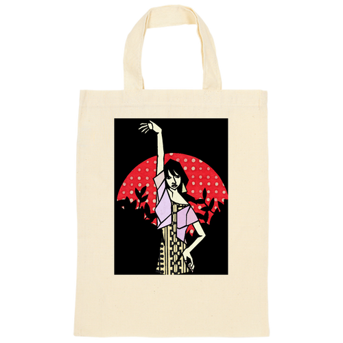 ライジングサン オーガニックコットンＡ４フラットバッグ