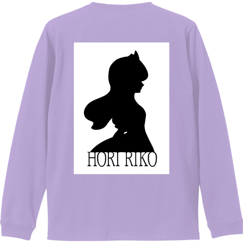 ２種類の見え方しそうなシルエットっ リブ付 ロングスリーブＴシャツ