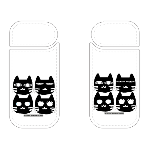 くろくろきょうだいＢ：ねこのひげあつめ。 IQOSケース