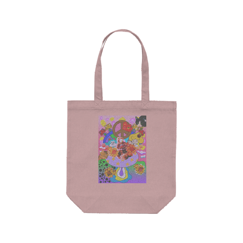 オリジナルイラストプリントグッズ レギュラーキャンバストートバッグ(M) (フルカラー転写プリント)