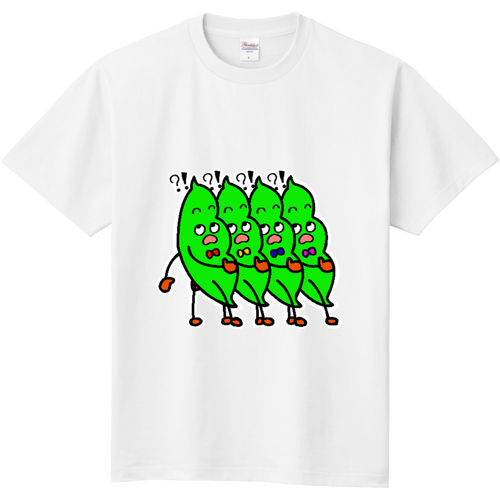 枝豆のTシャツ Tシャツ｜まるごとイチゴ - オリラボマーケット