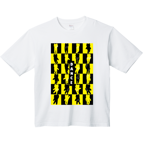 ダンス！ ヘビーウェイト ビッグシルエットTシャツ