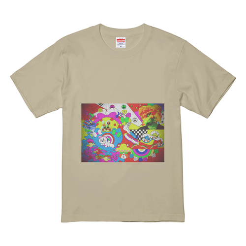 オリジナルイラストプリントグッズ プレミアムTシャツ